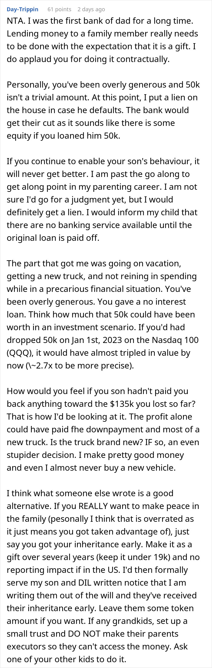 Son Takes A Loan From Parents, Throws Massive Tantrums And Makes Accusations After Being Asked To Repay It Son Takes A Loan From Parents, Throws Massive Tantrums And Makes Accusations After Being Asked To Repay It
