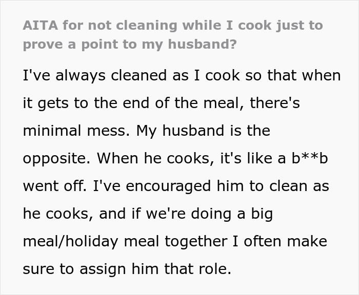 Woman Stops Cleaning As She Cooks To Prove A Point, Husband Still Doesn’t Get It Woman Stops Cleaning As She Cooks To Prove A Point, Husband Still Doesn’t Get It