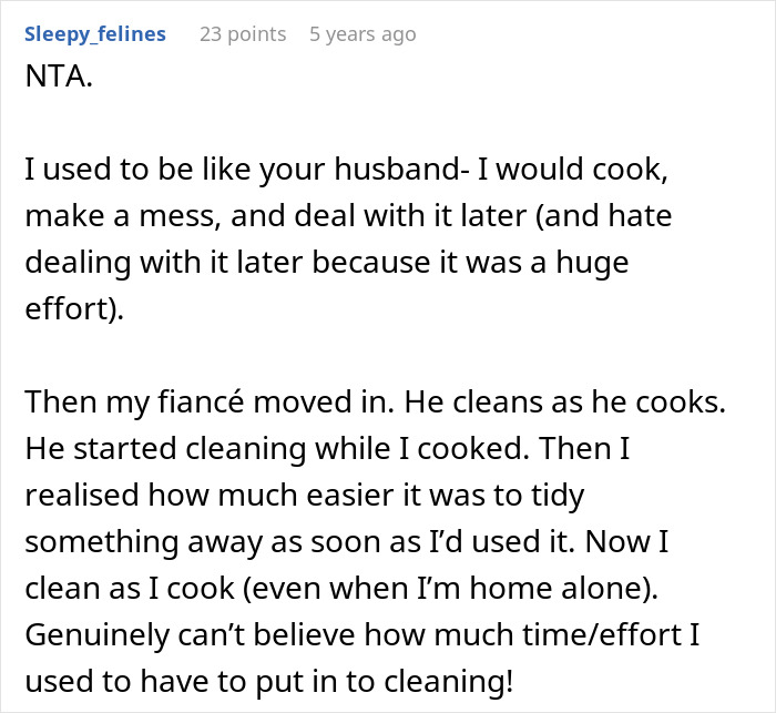 Woman Stops Cleaning As She Cooks To Prove A Point, Husband Still Doesn’t Get It Woman Stops Cleaning As She Cooks To Prove A Point, Husband Still Doesn’t Get It