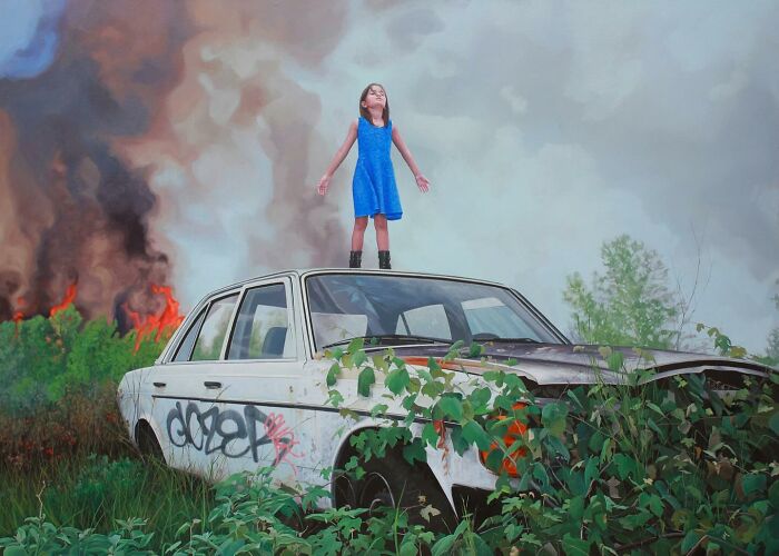 46 Dystopian Paintings By Kevin Peterson Where Children And Wild Animals Roam A Broken World 46 Dystopian Paintings By Kevin Peterson Where Children And Wild Animals Roam A Broken World