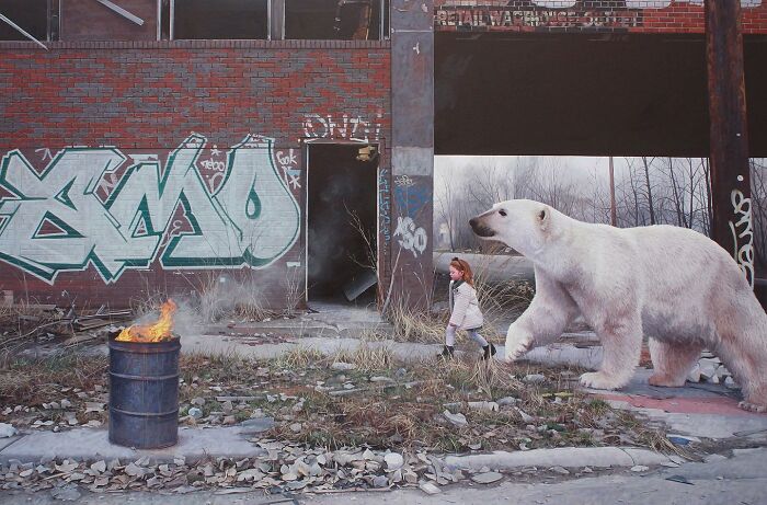 46 Dystopian Paintings By Kevin Peterson Where Children And Wild Animals Roam A Broken World 46 Dystopian Paintings By Kevin Peterson Where Children And Wild Animals Roam A Broken World
