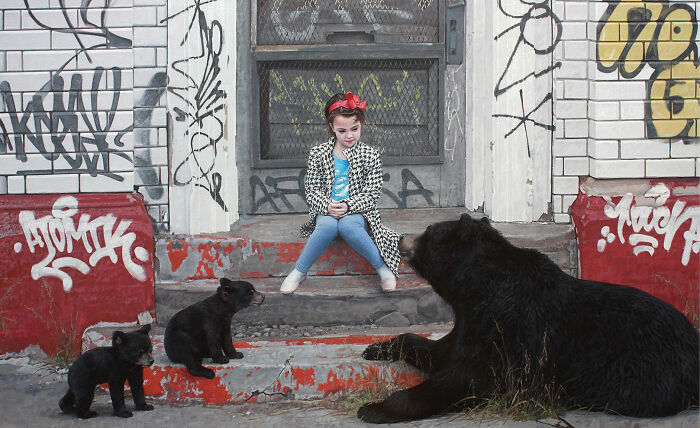 46 Dystopian Paintings By Kevin Peterson Where Children And Wild Animals Roam A Broken World 46 Dystopian Paintings By Kevin Peterson Where Children And Wild Animals Roam A Broken World