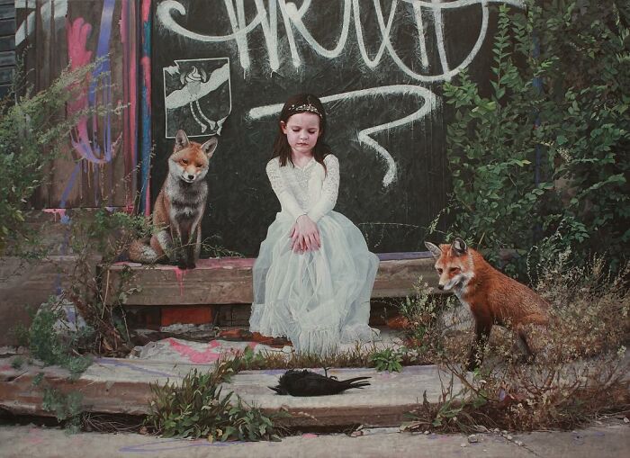 46 Dystopian Paintings By Kevin Peterson Where Children And Wild Animals Roam A Broken World 46 Dystopian Paintings By Kevin Peterson Where Children And Wild Animals Roam A Broken World