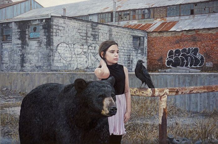 46 Dystopian Paintings By Kevin Peterson Where Children And Wild Animals Roam A Broken World 46 Dystopian Paintings By Kevin Peterson Where Children And Wild Animals Roam A Broken World