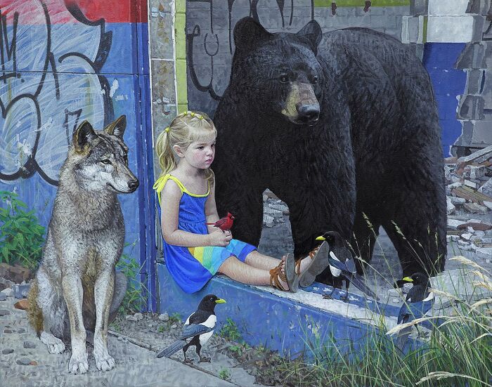46 Dystopian Paintings By Kevin Peterson Where Children And Wild Animals Roam A Broken World 46 Dystopian Paintings By Kevin Peterson Where Children And Wild Animals Roam A Broken World