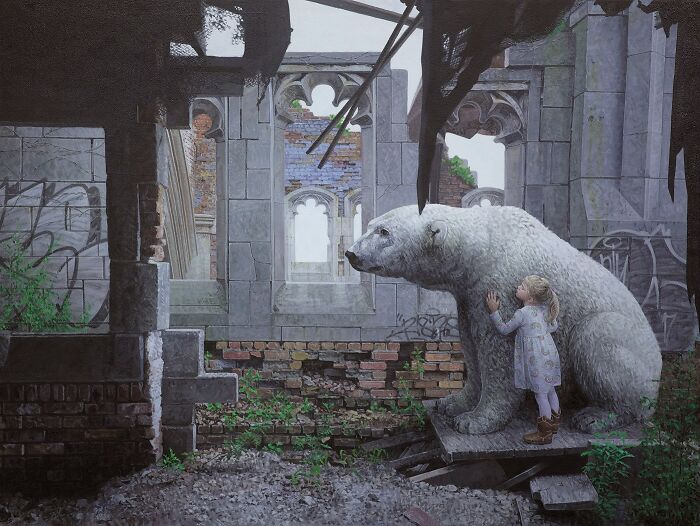 46 Dystopian Paintings By Kevin Peterson Where Children And Wild Animals Roam A Broken World 46 Dystopian Paintings By Kevin Peterson Where Children And Wild Animals Roam A Broken World