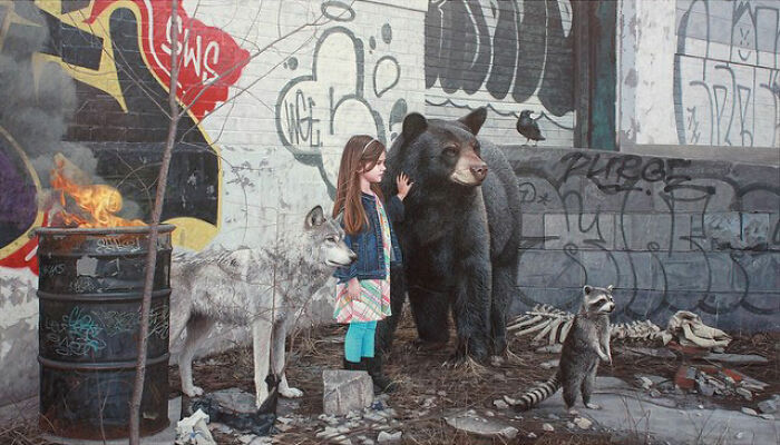 46 Dystopian Paintings By Kevin Peterson Where Children And Wild Animals Roam A Broken World 46 Dystopian Paintings By Kevin Peterson Where Children And Wild Animals Roam A Broken World