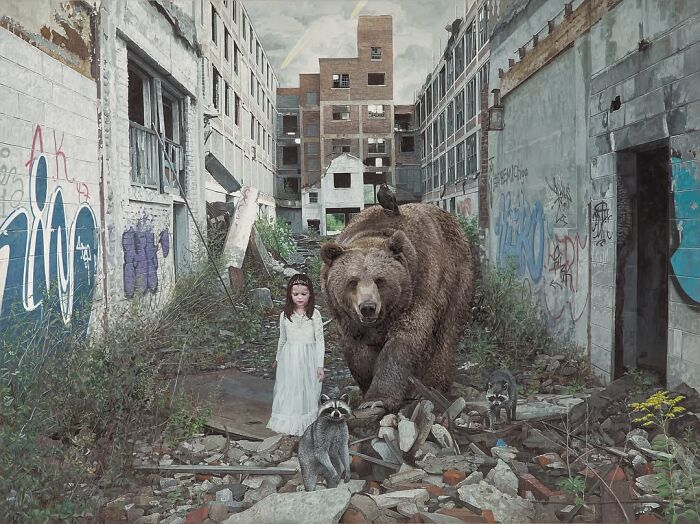 46 Dystopian Paintings By Kevin Peterson Where Children And Wild Animals Roam A Broken World 46 Dystopian Paintings By Kevin Peterson Where Children And Wild Animals Roam A Broken World