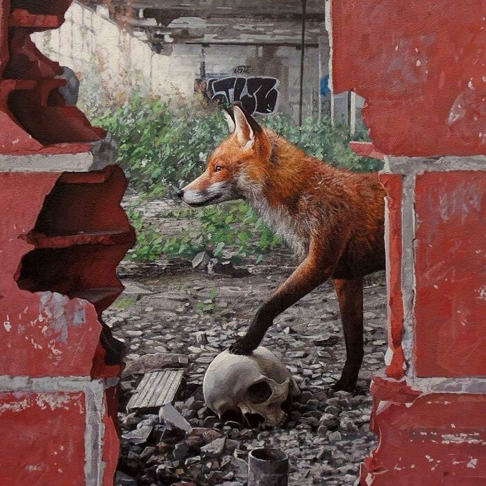 46 Dystopian Paintings By Kevin Peterson Where Children And Wild Animals Roam A Broken World 46 Dystopian Paintings By Kevin Peterson Where Children And Wild Animals Roam A Broken World