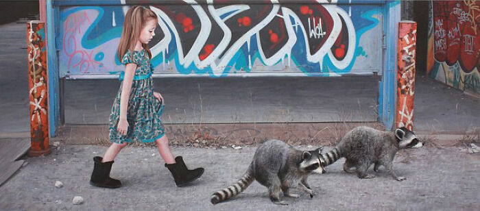 46 Dystopian Paintings By Kevin Peterson Where Children And Wild Animals Roam A Broken World 46 Dystopian Paintings By Kevin Peterson Where Children And Wild Animals Roam A Broken World