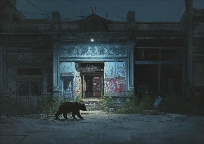 46 Dystopian Paintings By Kevin Peterson Where Children And Wild Animals Roam A Broken World 46 Dystopian Paintings By Kevin Peterson Where Children And Wild Animals Roam A Broken World