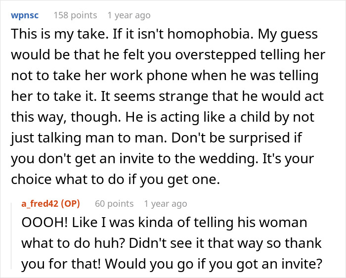 Guy Wonders What’s Wrong With Friend’s Fiancé After He Suddenly Changes His Behavior Guy Wonders What’s Wrong With Friend’s Fiancé After He Suddenly Changes His Behavior