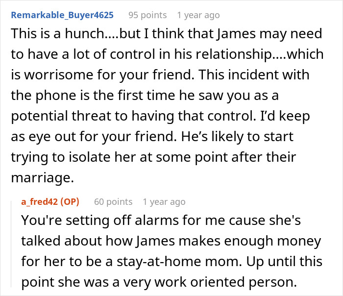 Guy Wonders What’s Wrong With Friend’s Fiancé After He Suddenly Changes His Behavior Guy Wonders What’s Wrong With Friend’s Fiancé After He Suddenly Changes His Behavior