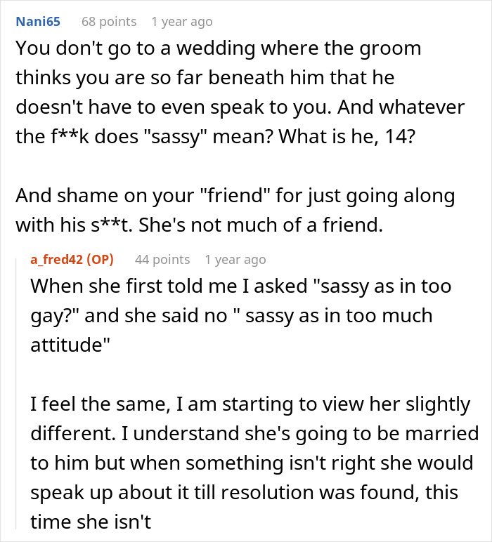 Guy Wonders What’s Wrong With Friend’s Fiancé After He Suddenly Changes His Behavior Guy Wonders What’s Wrong With Friend’s Fiancé After He Suddenly Changes His Behavior