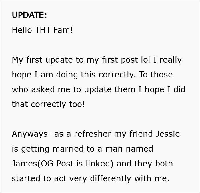 Guy Wonders What’s Wrong With Friend’s Fiancé After He Suddenly Changes His Behavior Guy Wonders What’s Wrong With Friend’s Fiancé After He Suddenly Changes His Behavior