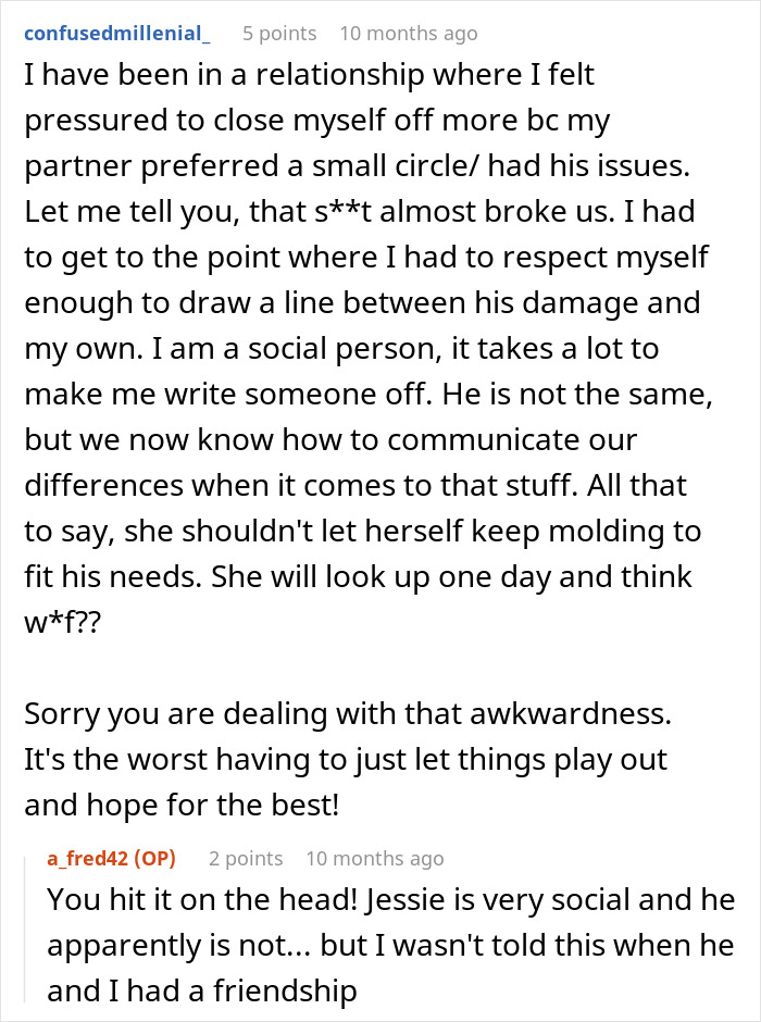 Guy Wonders What’s Wrong With Friend’s Fiancé After He Suddenly Changes His Behavior Guy Wonders What’s Wrong With Friend’s Fiancé After He Suddenly Changes His Behavior