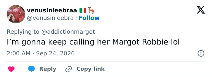 Margot Robbie Stuns Fans With Unexpected Name Change