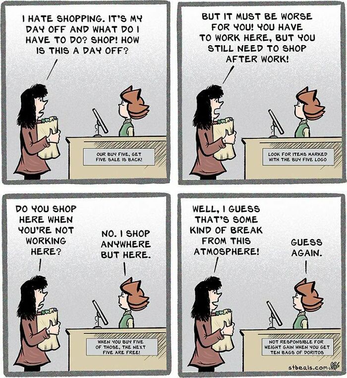 59 Humorous Comics On Everyday Retail Life By Stephen Beals (New Pics)