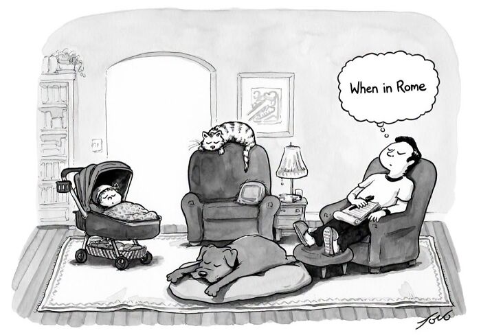 53 Clever One-Panel Comics By The Talented New Yorker Cartoonist Tom Toro (New Pics) 53 Clever One-Panel Comics By The Talented New Yorker Cartoonist Tom Toro (New Pics)