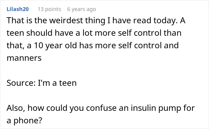 Entitled Mom Demands Guy’s Medical Device Because Her Spoiled Teen Is Bored