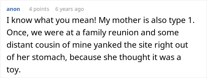 Entitled Mom Demands Guy’s Medical Device Because Her Spoiled Teen Is Bored