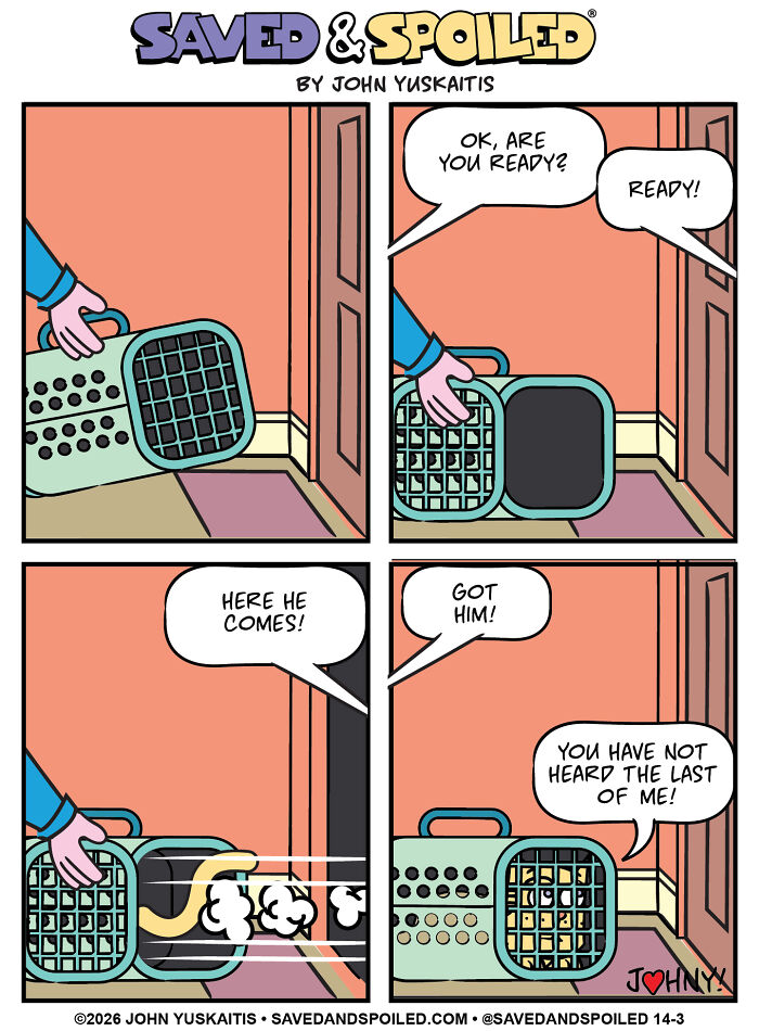 25 New Comics About My Dog And Cat, Who Couldn&rsquo;t Be More Different If They Tried