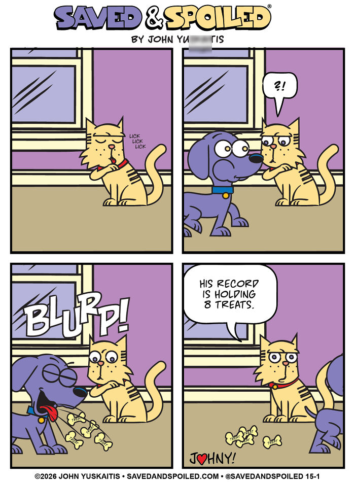 25 New Comics About My Dog And Cat, Who Couldn&rsquo;t Be More Different If They Tried