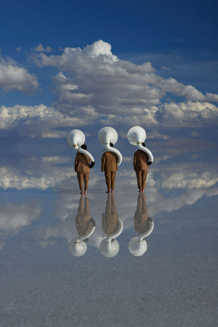 32 Surreal Photos From Julia Buruleva’s Ongoing “Art Expedition” Around The World 32 Surreal Photos From Julia Buruleva’s Ongoing “Art Expedition” Around The World