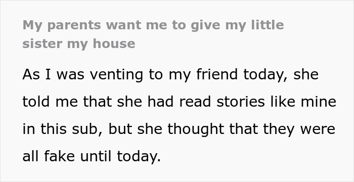 Woman Lets Sister Live In Her House For Cheap But Her Generosity Is Not Enough Woman Lets Sister Live In Her House For Cheap But Her Generosity Is Not Enough