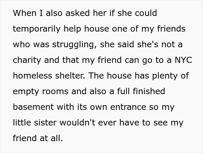 Woman Lets Sister Live In Her House For Cheap But Her Generosity Is Not Enough Woman Lets Sister Live In Her House For Cheap But Her Generosity Is Not Enough