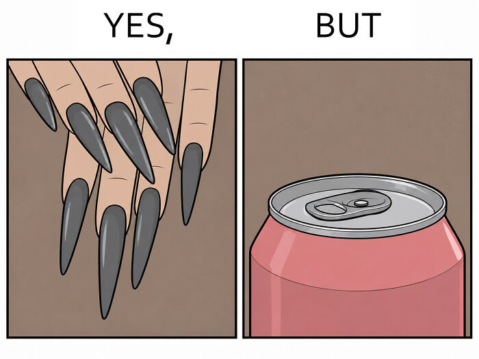 26 New Clever “Yes, But” Comics That Point Out Things We Somehow Never Question 26 New Clever “Yes, But” Comics That Point Out Things We Somehow Never Question