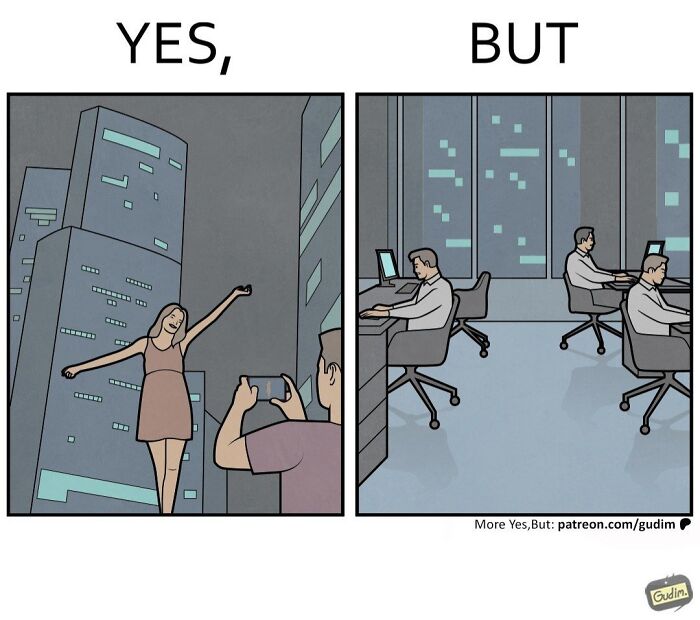 26 New Clever “Yes, But” Comics That Point Out Things We Somehow Never Question 26 New Clever “Yes, But” Comics That Point Out Things We Somehow Never Question