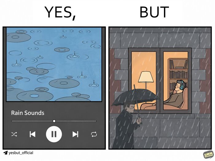 26 New Clever “Yes, But” Comics That Point Out Things We Somehow Never Question 26 New Clever “Yes, But” Comics That Point Out Things We Somehow Never Question