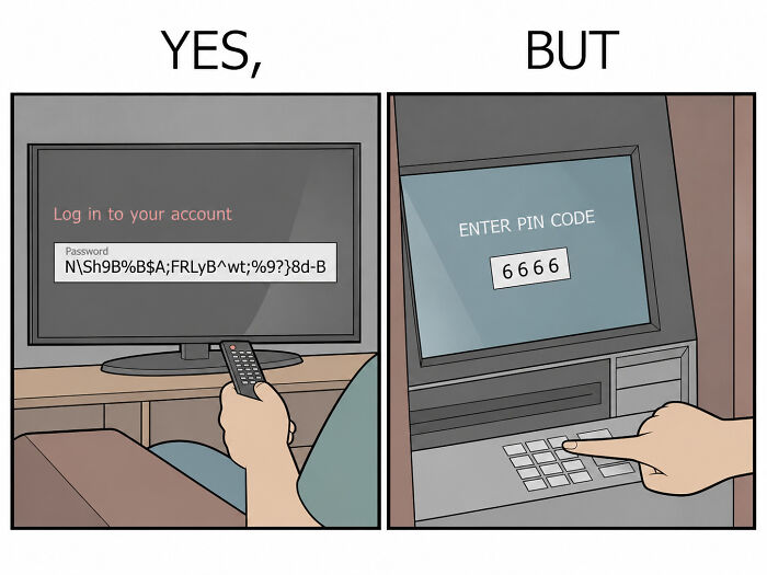 26 New Clever “Yes, But” Comics That Point Out Things We Somehow Never Question 26 New Clever “Yes, But” Comics That Point Out Things We Somehow Never Question