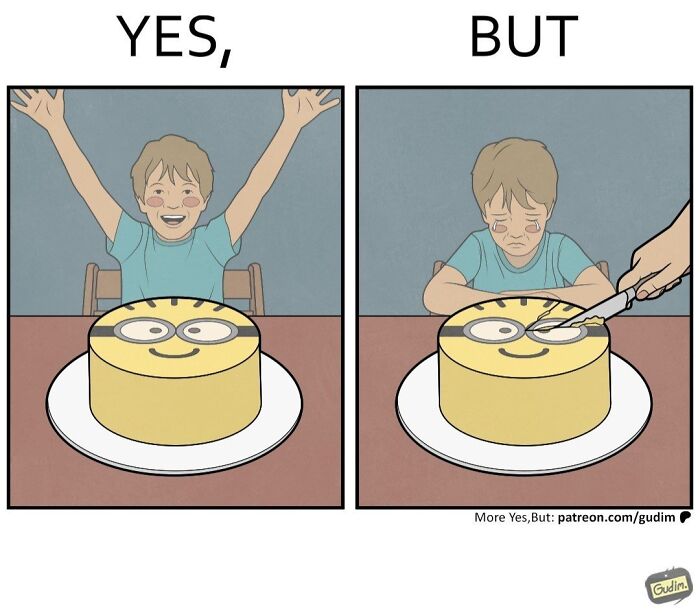 26 New Clever “Yes, But” Comics That Point Out Things We Somehow Never Question 26 New Clever “Yes, But” Comics That Point Out Things We Somehow Never Question