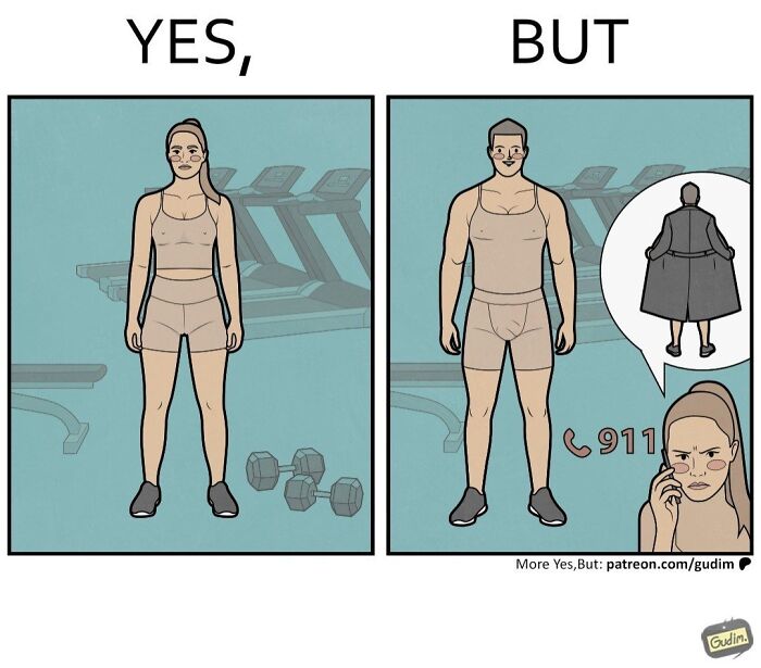 26 New Clever “Yes, But” Comics That Point Out Things We Somehow Never Question 26 New Clever “Yes, But” Comics That Point Out Things We Somehow Never Question