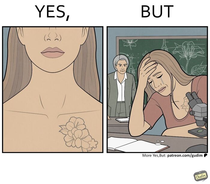 26 New Clever “Yes, But” Comics That Point Out Things We Somehow Never Question 26 New Clever “Yes, But” Comics That Point Out Things We Somehow Never Question
