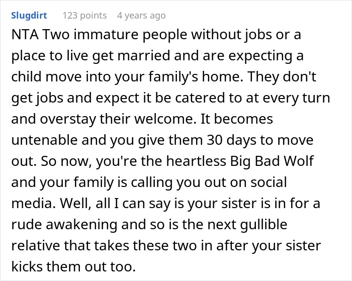 Guy Tells Entitled SIL She Can Give Birth In An Alley For All He Cares Guy Tells Entitled SIL She Can Give Birth In An Alley For All He Cares
