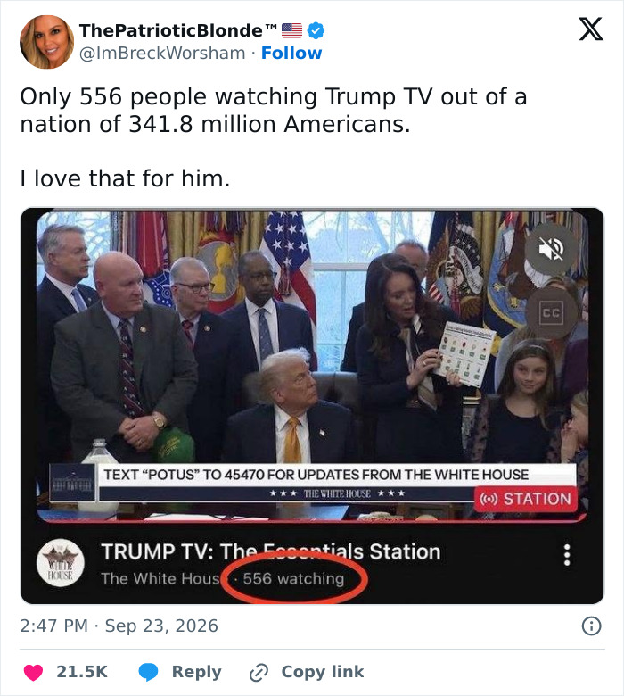 Jimmy Kimmel Hits Trump TV With Damning Mockery As Its Viewership Collapses Days After Launch Jimmy Kimmel Hits Trump TV With Damning Mockery As Its Viewership Collapses Days After Launch