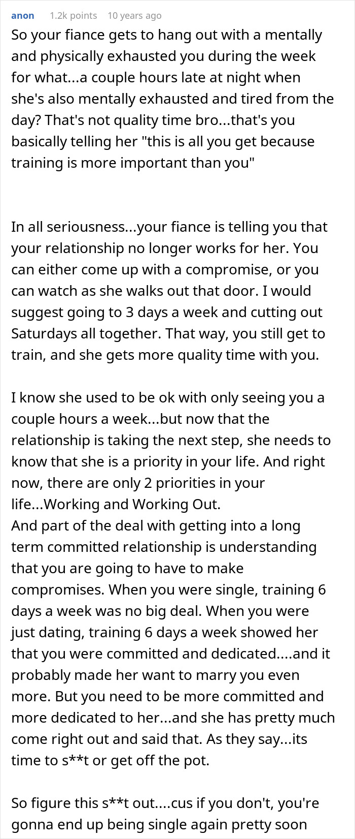 Woman Spends 5 Years Supporting Fiancé’s Martial Arts, Suddenly Demands He Quit And Trashes His Gear Woman Spends 5 Years Supporting Fiancé’s Martial Arts, Suddenly Demands He Quit And Trashes His Gear