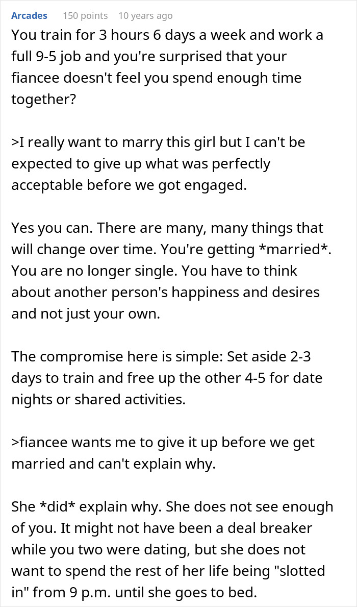 Woman Spends 5 Years Supporting Fiancé’s Martial Arts, Suddenly Demands He Quit And Trashes His Gear Woman Spends 5 Years Supporting Fiancé’s Martial Arts, Suddenly Demands He Quit And Trashes His Gear