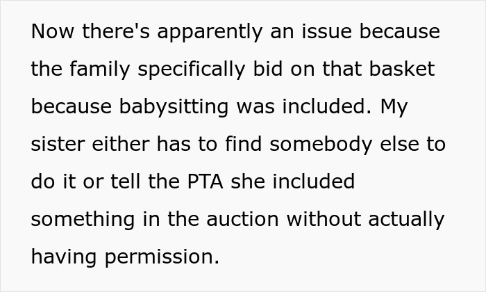 Entitled Woman Auctions Sis Off As A 4-Hour Free Sitter For $210, Throws A Hissy Fit As She Refuses Entitled Woman Auctions Sis Off As A 4-Hour Free Sitter For $210, Throws A Hissy Fit As She Refuses