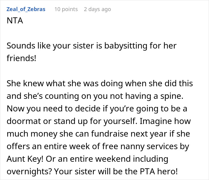 Entitled Woman Auctions Sis Off As A 4-Hour Free Sitter For $210, Throws A Hissy Fit As She Refuses Entitled Woman Auctions Sis Off As A 4-Hour Free Sitter For $210, Throws A Hissy Fit As She Refuses