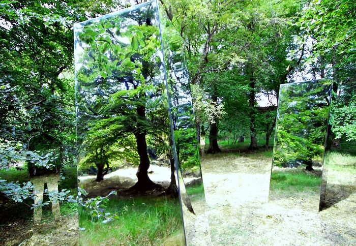 35 Reflective Artworks By Rob Mulholland That Seem To Disappear Into The Landscape 35 Reflective Artworks By Rob Mulholland That Seem To Disappear Into The Landscape