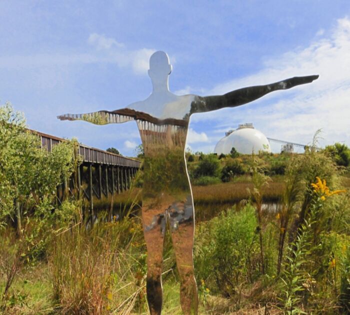 35 Reflective Artworks By Rob Mulholland That Seem To Disappear Into The Landscape 35 Reflective Artworks By Rob Mulholland That Seem To Disappear Into The Landscape