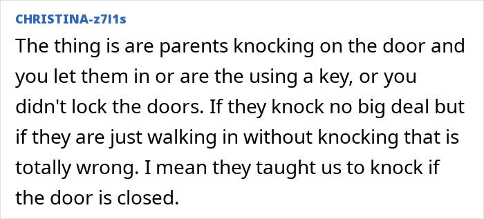 Mom Walks In On Married Daughter During An Intimate Moment, Then Retaliates When Asked To Respect Boundaries