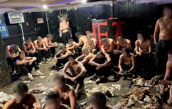 Frat Leaders Arrested After Cops Found Dozens Of Partially Dressed Teens In Dingy Basement In Suspected Hazing Incident Frat Leaders Arrested After Cops Found Dozens Of Partially Dressed Teens In Dingy Basement In Suspected Hazing Incident