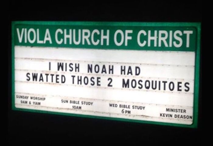 77 Hilarious Church Signs That Probably Surprised People Driving By 77 Hilarious Church Signs That Probably Surprised People Driving By