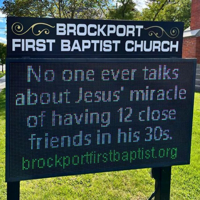 77 Hilarious Church Signs That Probably Surprised People Driving By 77 Hilarious Church Signs That Probably Surprised People Driving By