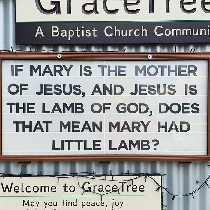 77 Hilarious Church Signs That Probably Surprised People Driving By 77 Hilarious Church Signs That Probably Surprised People Driving By